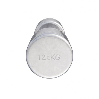 Gorilla Sports Dumbellset 25 kg (2 x 12,5 kg) Chroom