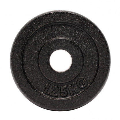 Gorilla Sports Dumbellset 25 kg gietijzer - 25 mm