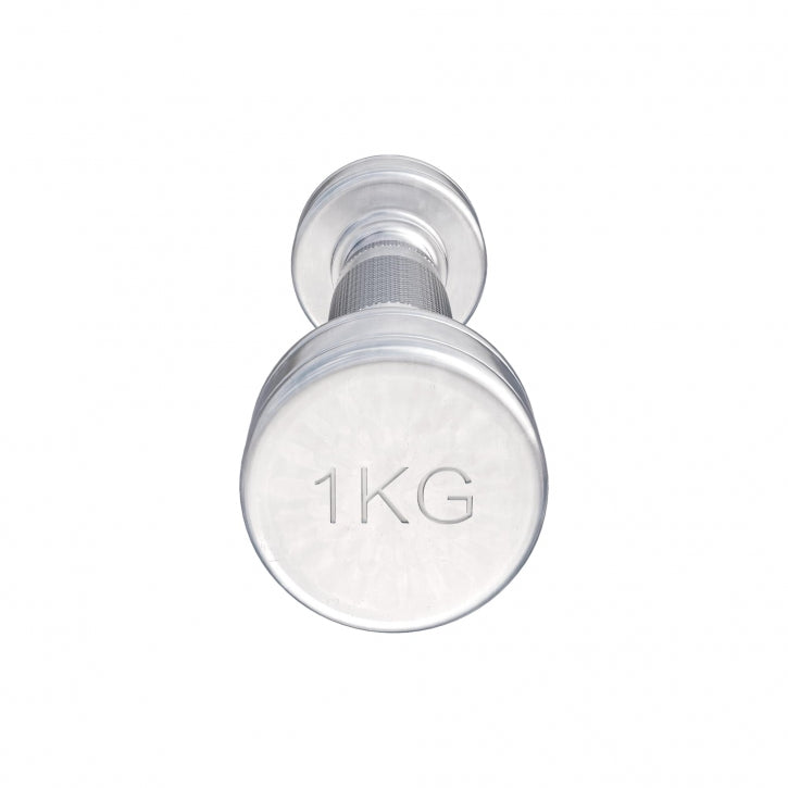 Gorilla Sports Dumbellset 2 kg (2 x 1 kg) Chroom