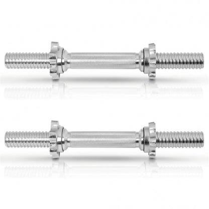 Gorilla Sports Dumbellset 30 kg Chroom - 30 mm