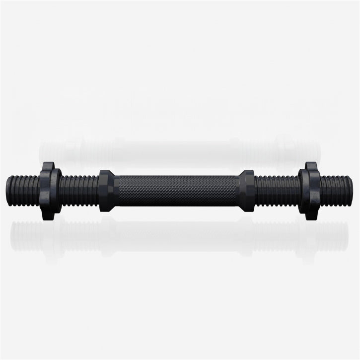 Gorilla Sports Dumbellstang 35 cm zwart - Schroefsluiting