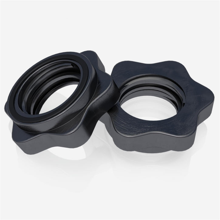 Gorilla Sports Dumbellstang 35 cm zwart - Schroefsluiting