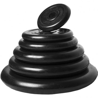 Gorilla Sports EZ-Curlset 70 kg Rubber - 30 mm