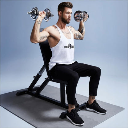 Gorilla Sports EZ-curlset 70 kg Chroom - 30 mm