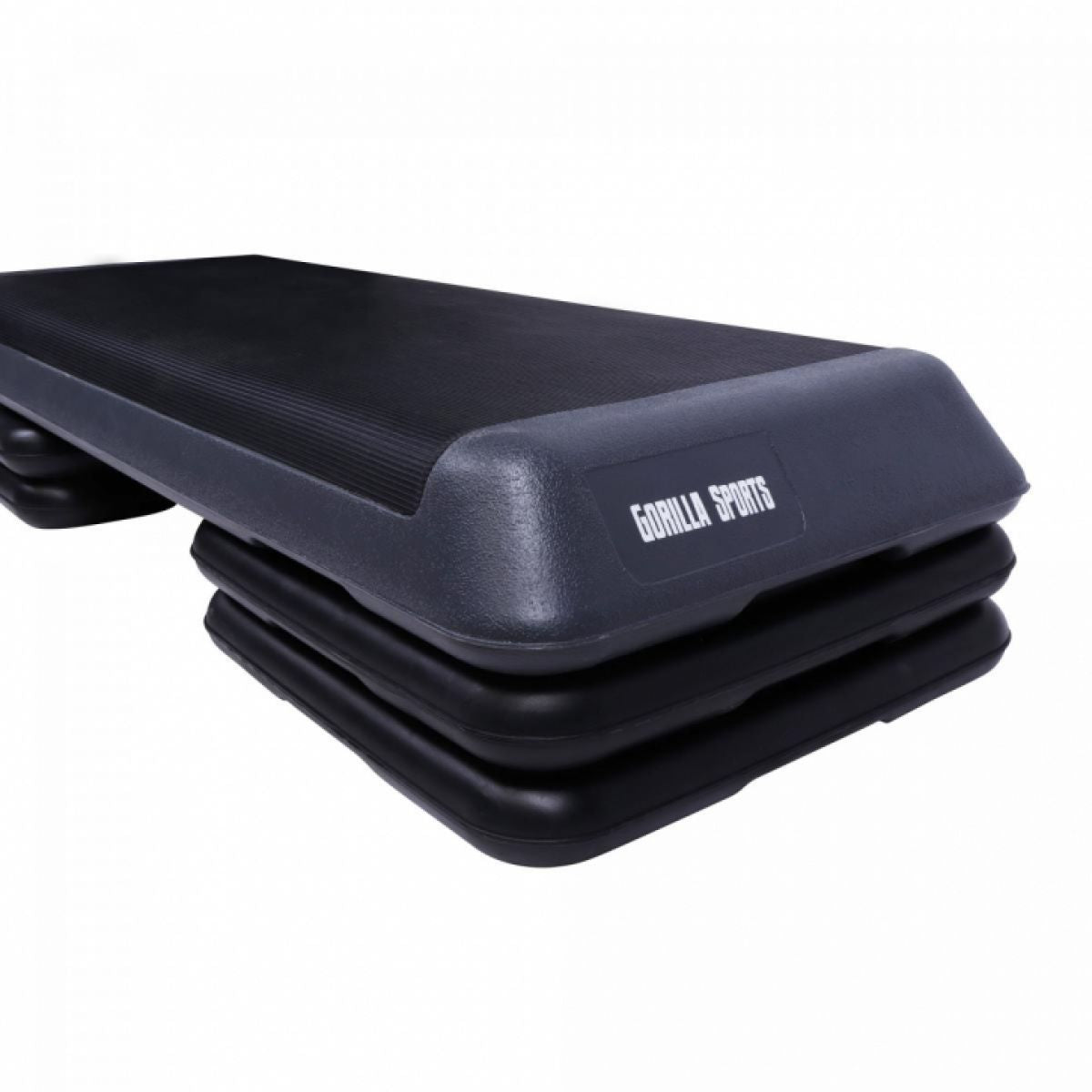 Gorilla Sports Fitness Step Met Rubber Mat