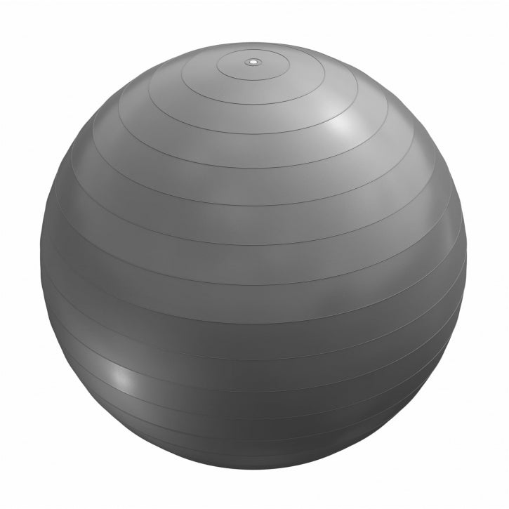 Gorilla Sports Fitnessbal Grijs 65 cm incl. pomp