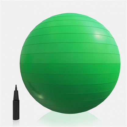 Gorilla Sports Fitnessbal Groen 75 cm incl. pomp