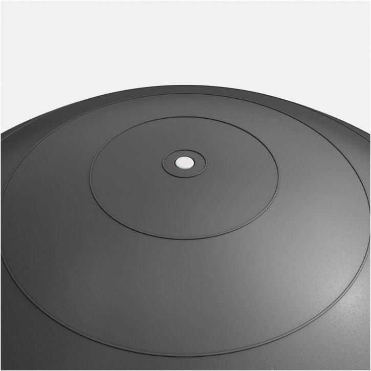 Gorilla Sports Fitnessbal Zwart 55 cm incl. pomp