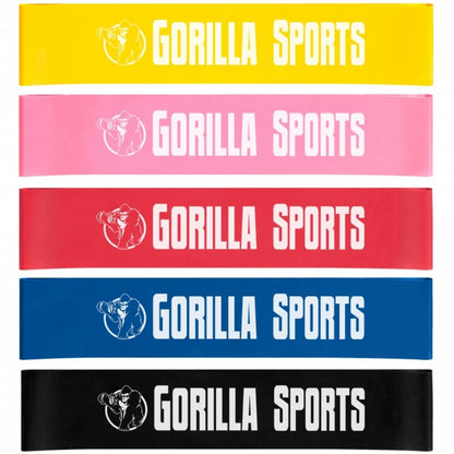 Gorilla Sports Fitnessbanden | Complete set