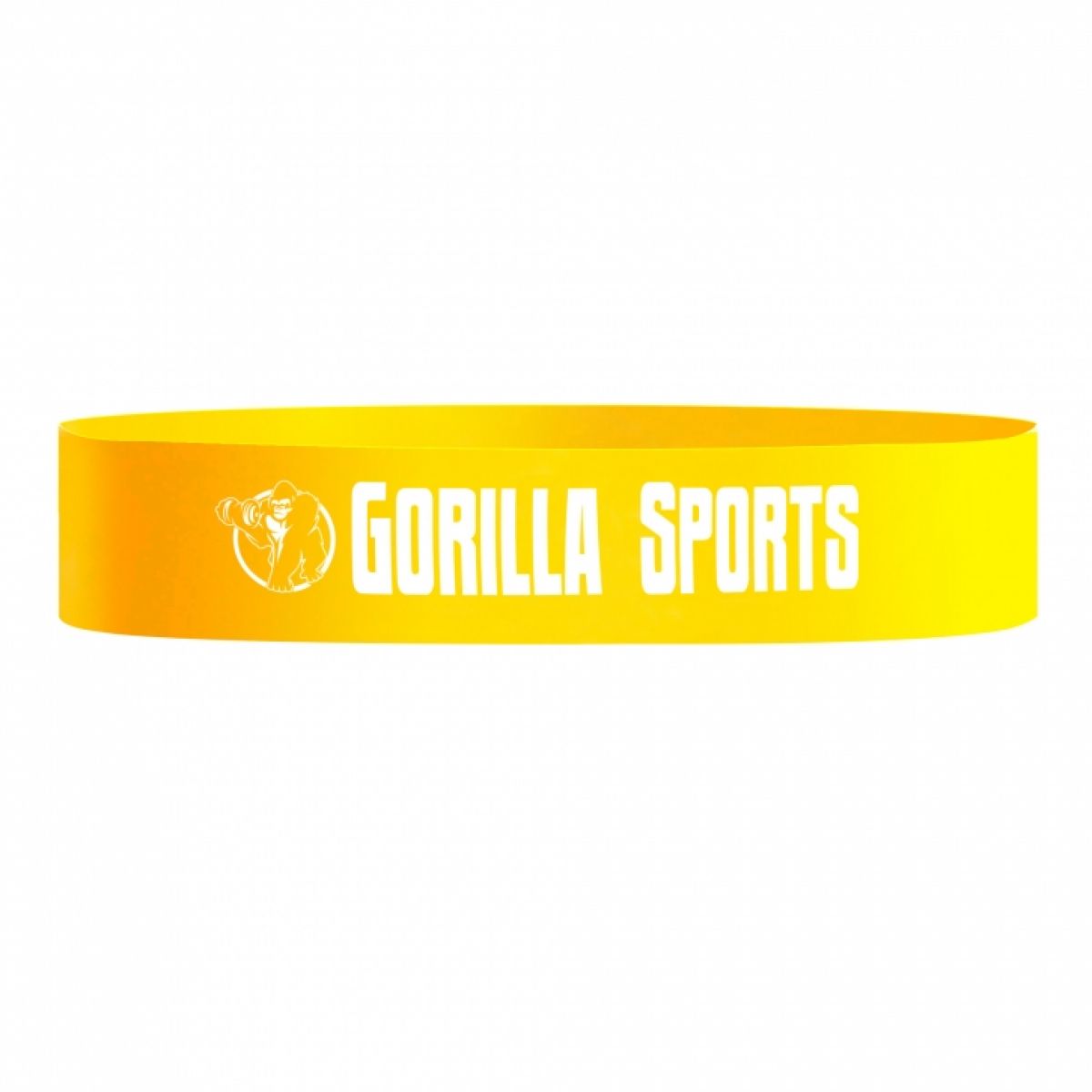 Gorilla Sports Fitnessbanden | Geel 0,6 mm
