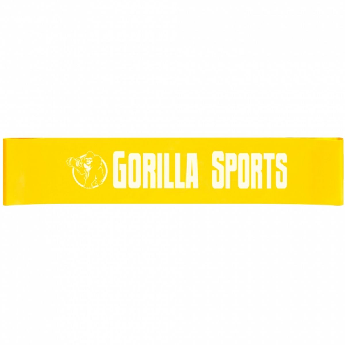 Gorilla Sports Fitnessbanden | Geel 0,6 mm
