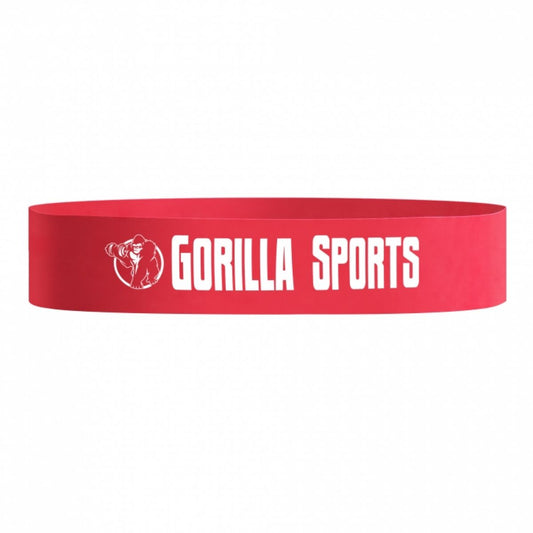 Gorilla Sports Fitnessbanden | Rood 1,0 mm
