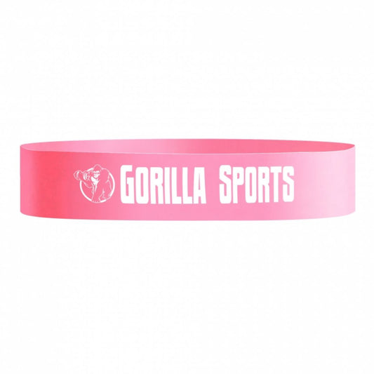 Gorilla Sports Fitnessbanden | Roze 0,4 mm