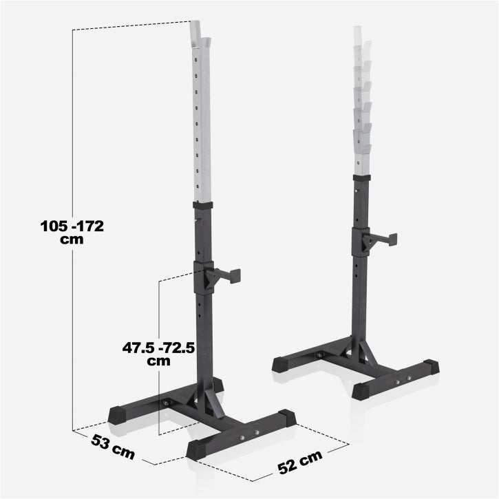 Gorilla Sports Fitnessbank + Halterset (Complete Set)