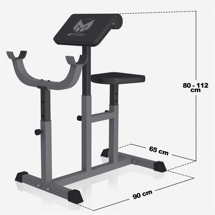 Gorilla Sports Gyronetics Biceps Curlbank