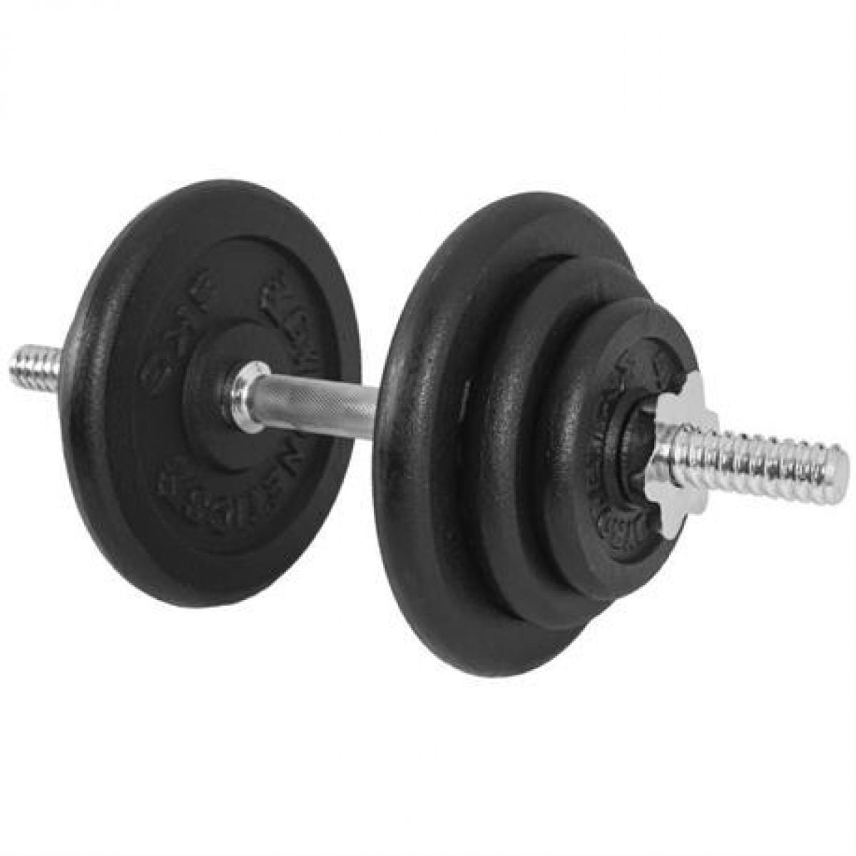 Gorilla Sports Gyronetics Dumbell 20 kg Gietijzer - 25 mm