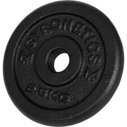 Gorilla Sports Gyronetics Dumbell 20 kg Gietijzer - 25 mm