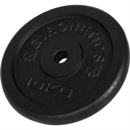 Gorilla Sports Gyronetics Lange Halterset 60kg Gietijzer (25 mm)