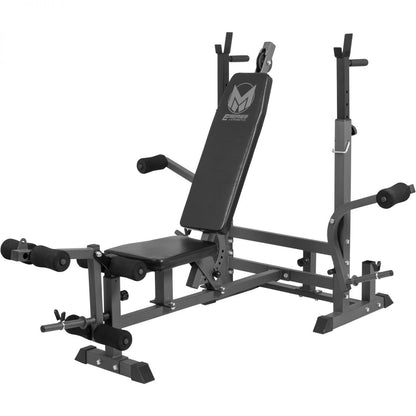 Gorilla Sports Gyronetics Universele Halterbank (zwart / grijs)