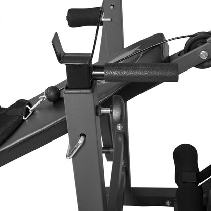 Gorilla Sports Gyronetics Universele Halterbank (zwart / grijs)
