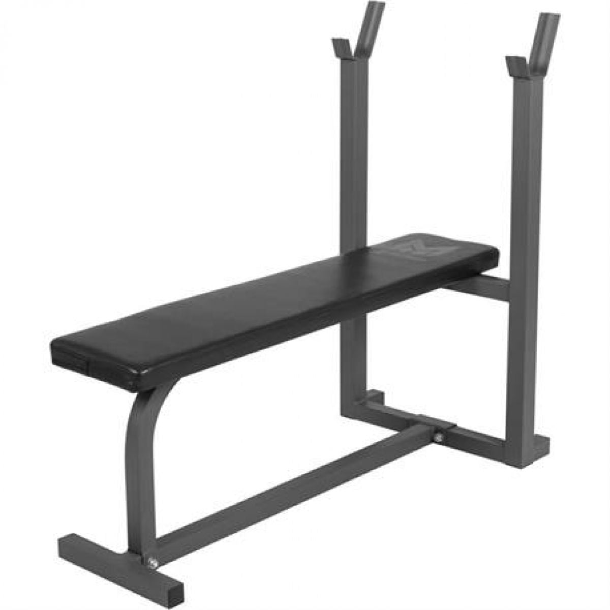 Gorilla Sports Gyronetics Vlakke Halterbank (Zwart / Grijs)