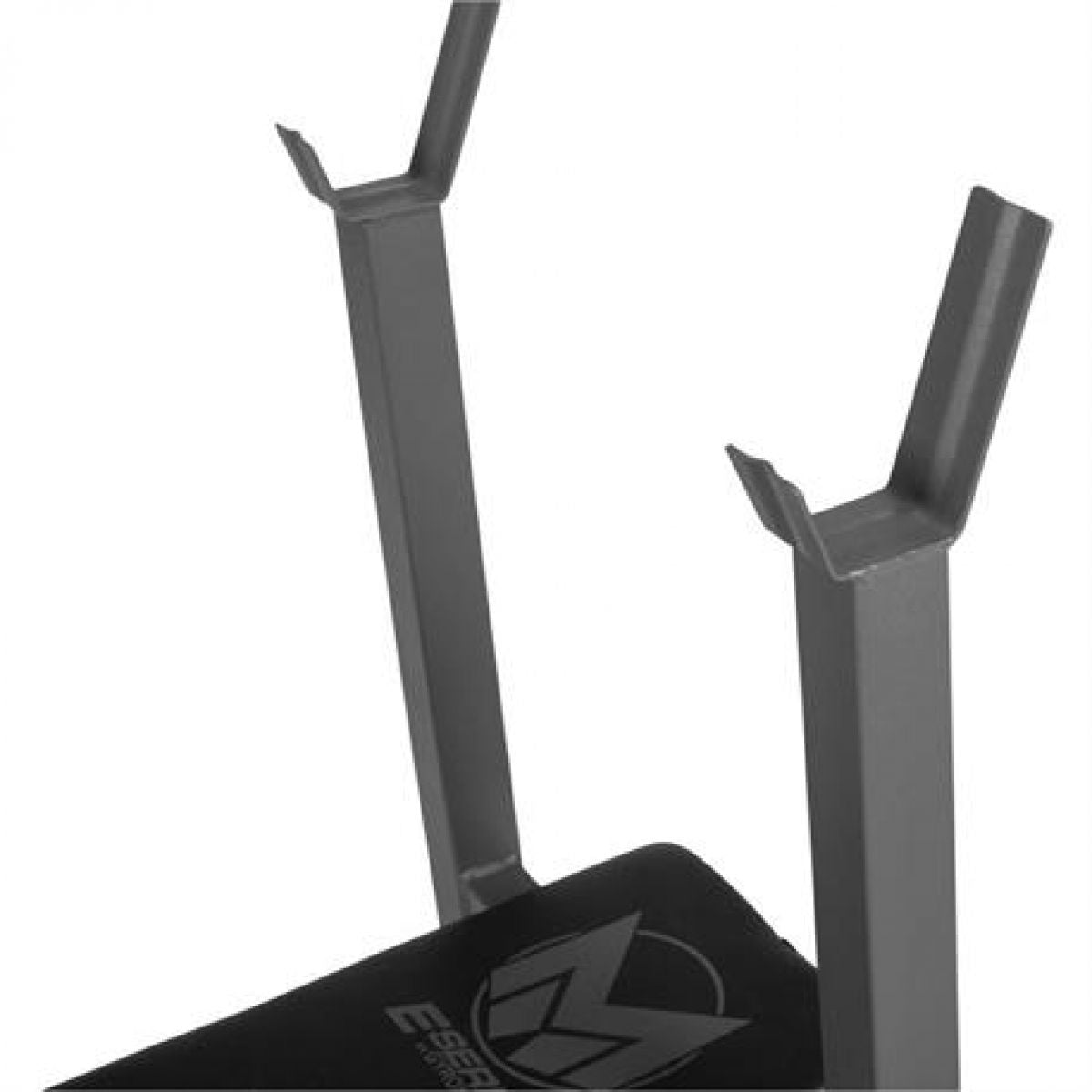 Gorilla Sports Gyronetics Vlakke Halterbank (Zwart / Grijs)