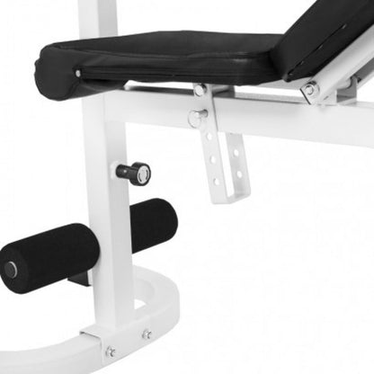Gorilla Sports Halterbank / Squat Rack Met 100 kg Halterset Kunststof