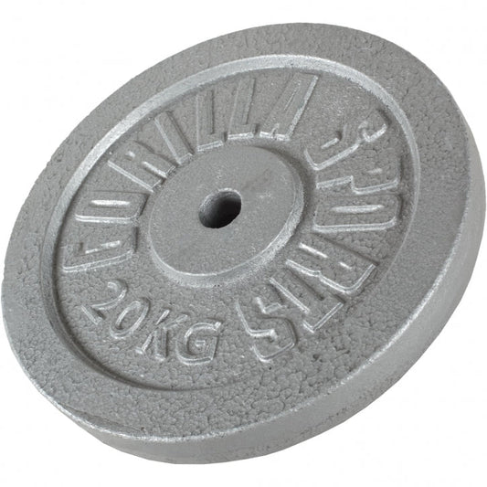 Gorilla Sports Halterschijf 20 kg Gietijzer