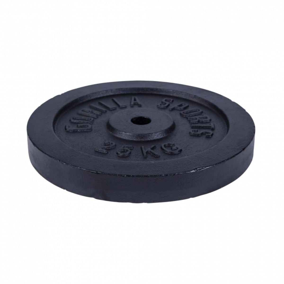 Gorilla Sports Halterschijf 25 kg Gietijzer Zwart - 31 mm