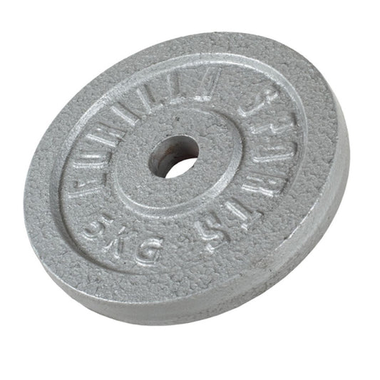 Gorilla Sports Halterschijf 5 kg Gietijzer