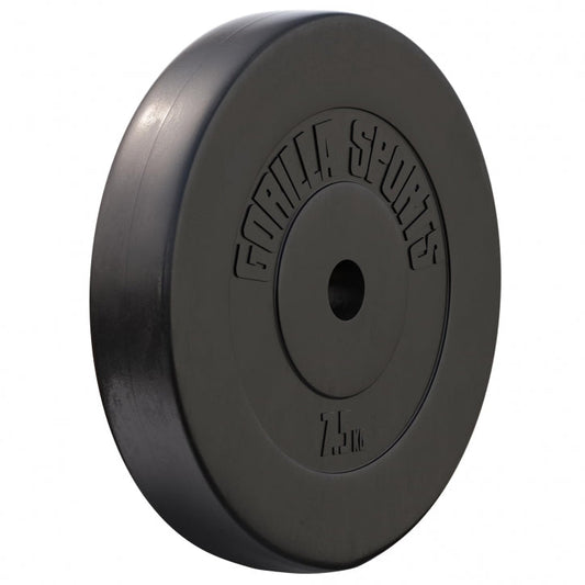 Gorilla Sports Halterschijf 7,5 kg Kunststof - 30/31 mm