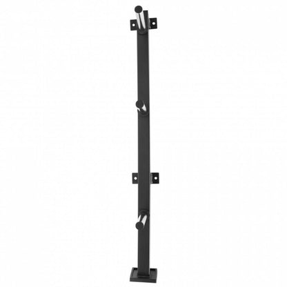 Gorilla Sports Halterschijven Standaard Wandmontage 30 mm - Zwart
