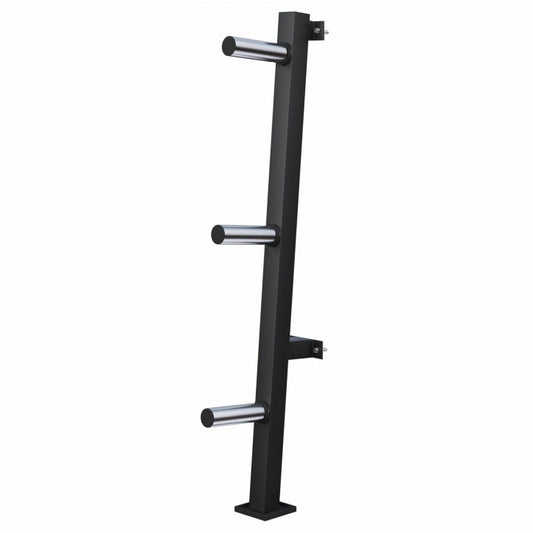 Gorilla Sports Halterschijven Standaard Wandmontage 50 mm - Zwart