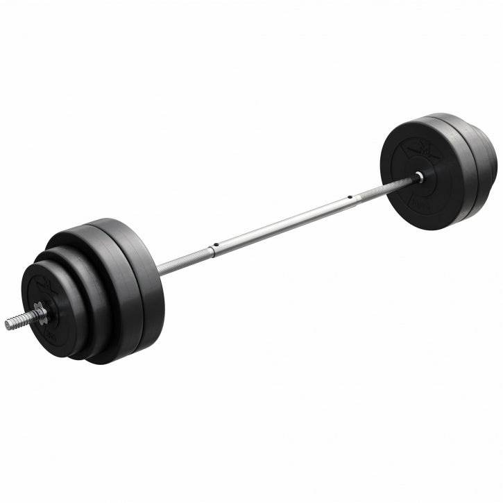Gorilla Sports Halterset 60 kg Kunststof - 25 mm