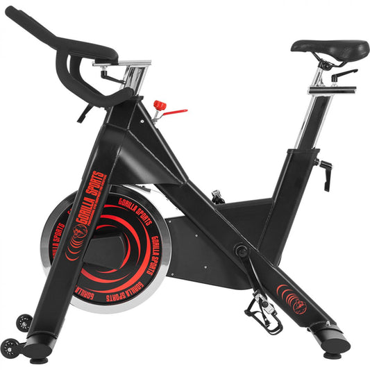 Gorilla Sports Indoor Cycling Bike Deluxe