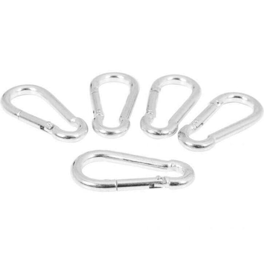 Gorilla Sports Karabijnhaken 7 mm - set van 5
