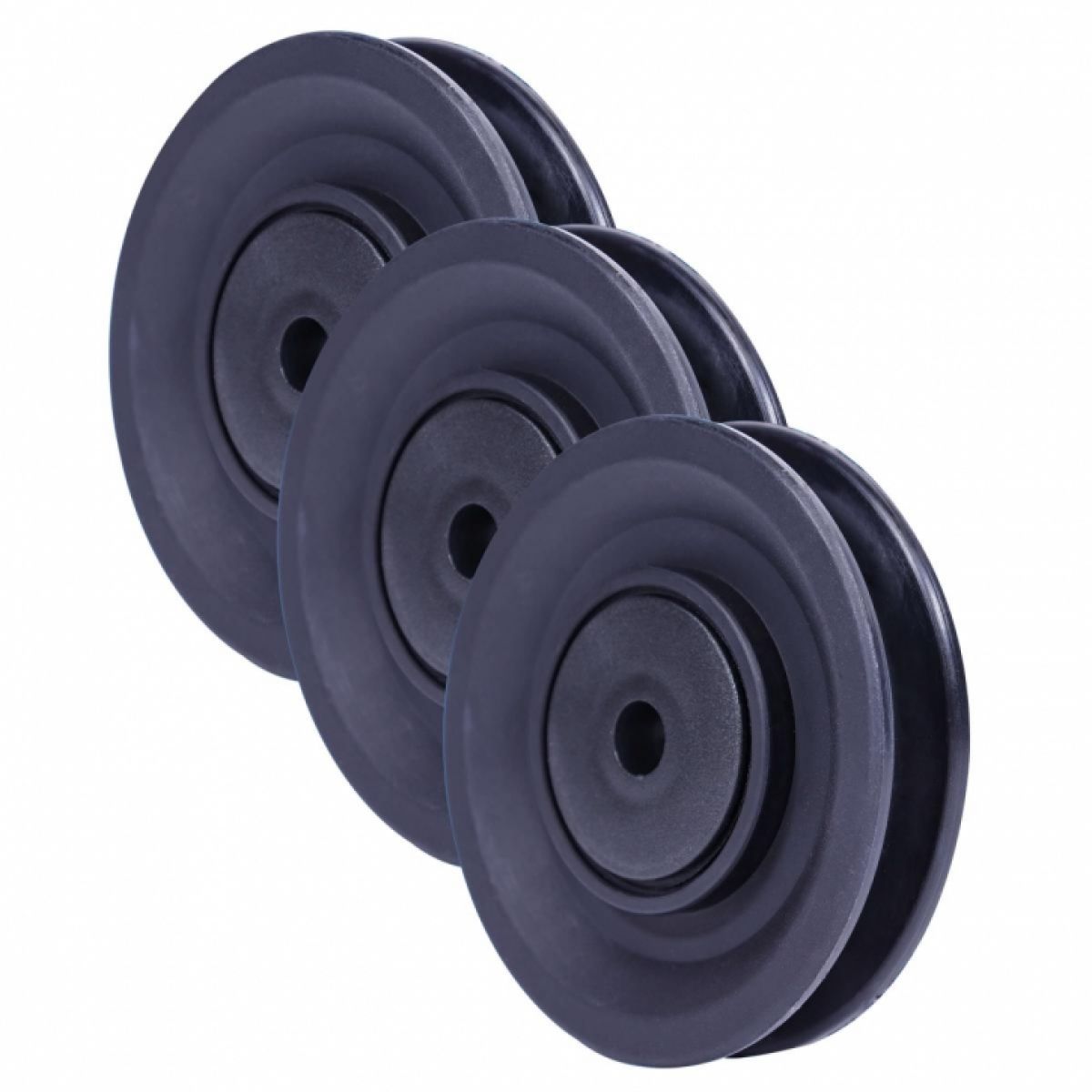Gorilla Sports Katrollen set van 3 (katrol)