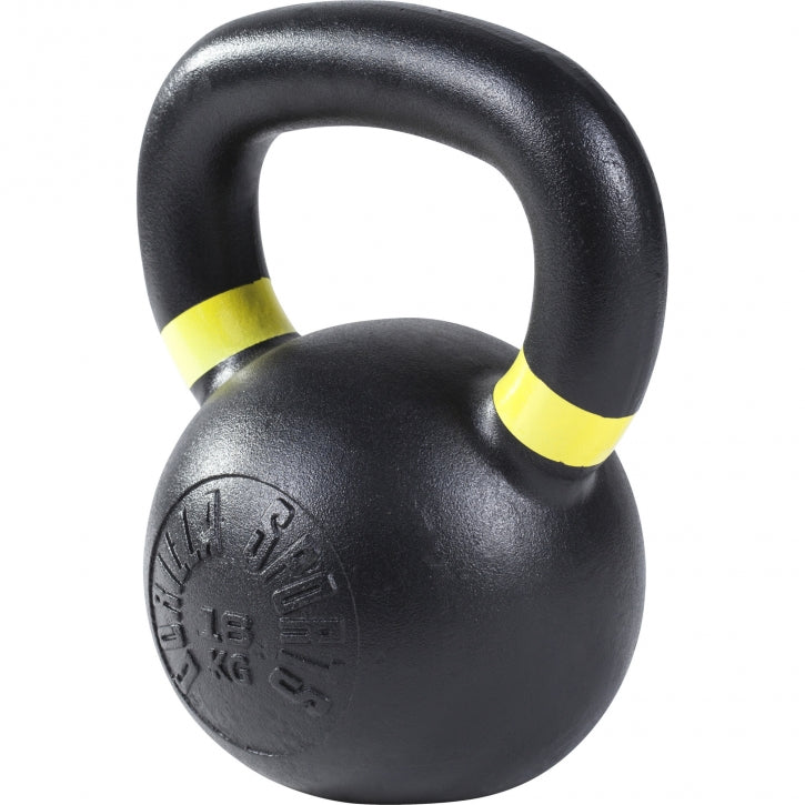 Gorilla Sports Kettlebell 16 kg Olympisch zwart