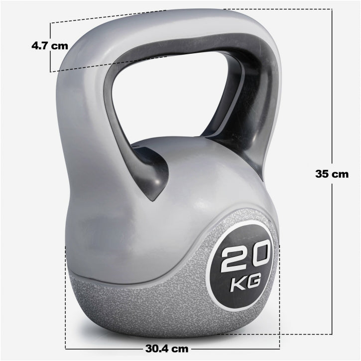 Gorilla Sports Kettlebell 20 kg Kunststof Trendy