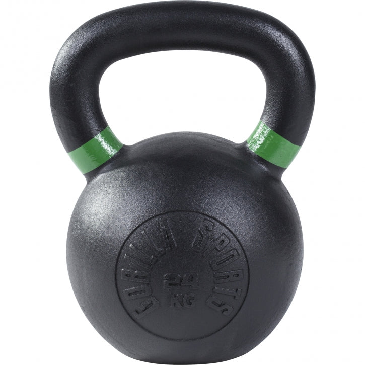 Gorilla Sports Kettlebell 24 kg Olympisch zwart