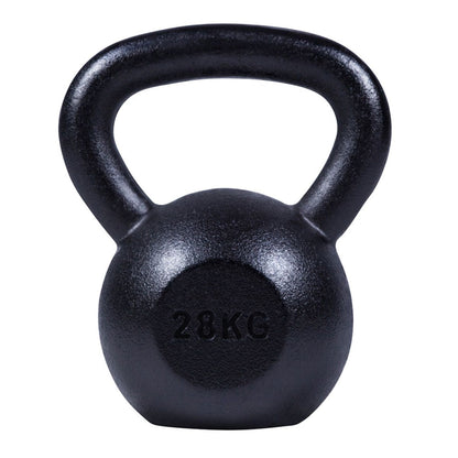 Gorilla Sports Kettlebell (28 kg) Gietijzer Zwart