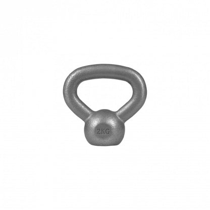 Gorilla Sports Kettlebell 2 kg Gietijzer