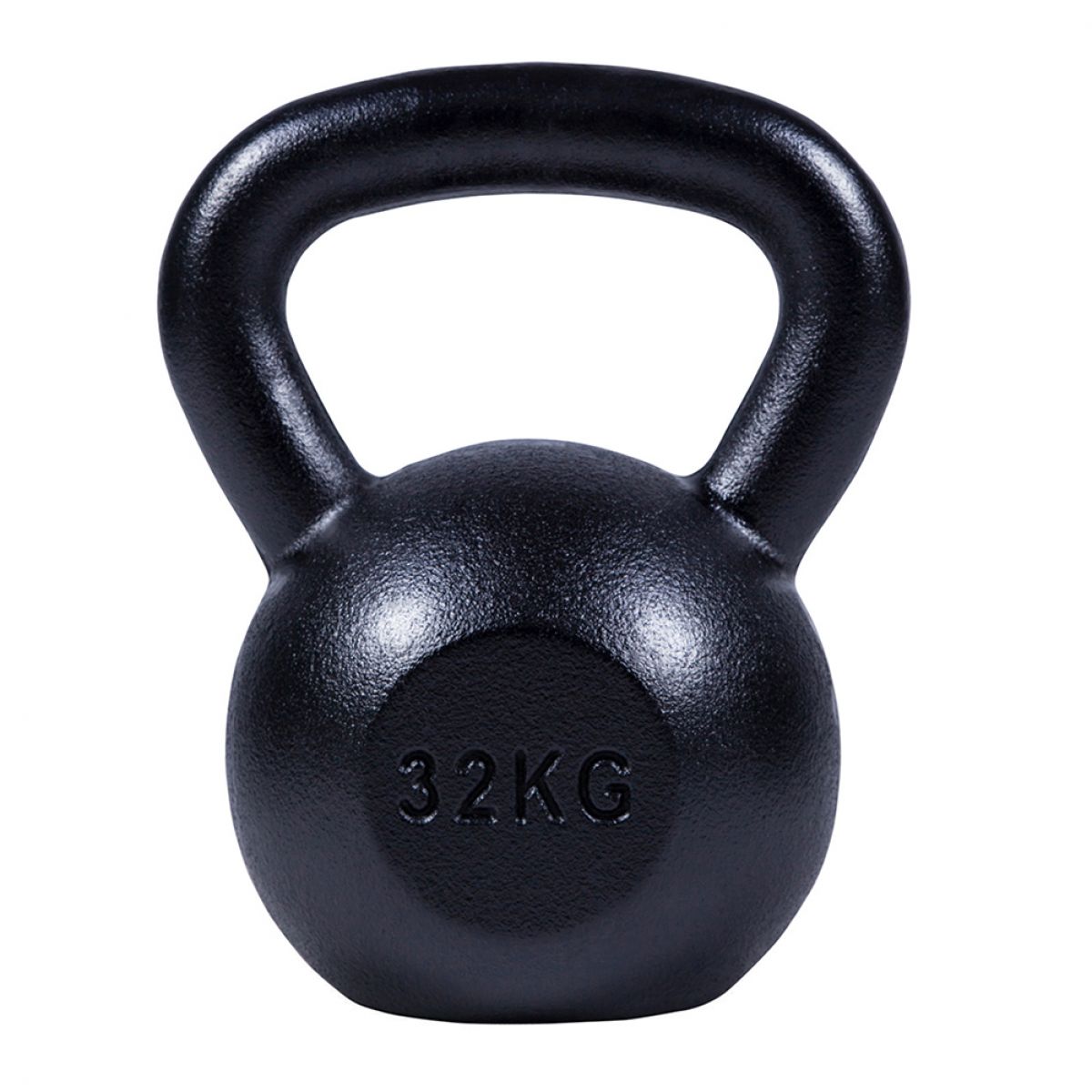Gorilla Sports Kettlebell (32 kg) Gietijzer Zwart