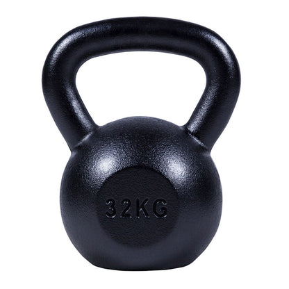 Gorilla Sports Kettlebell (32 kg) Gietijzer Zwart