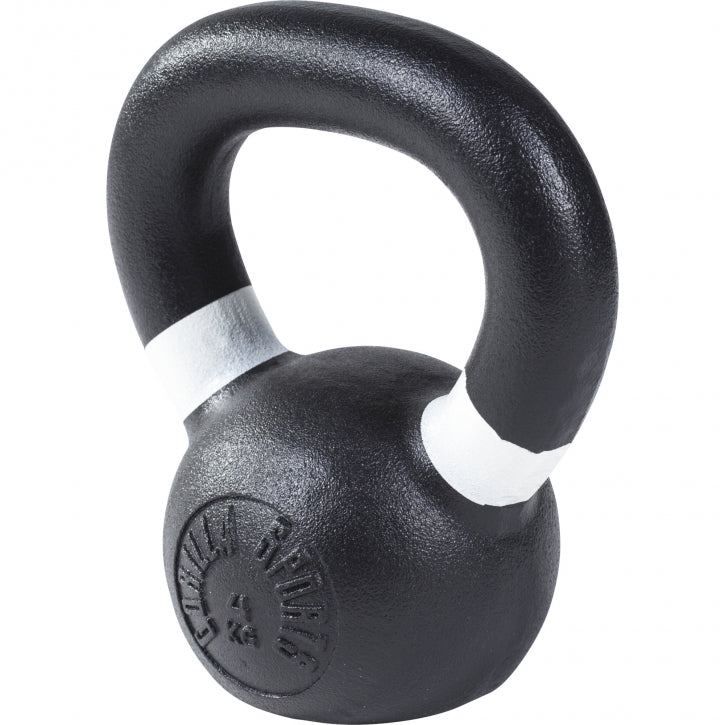 Gorilla Sports Kettlebell 4 kg Olympisch zwart