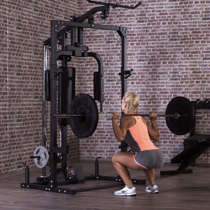 Gorilla Sports Krachtstation Met Losstaande Fitnessbank