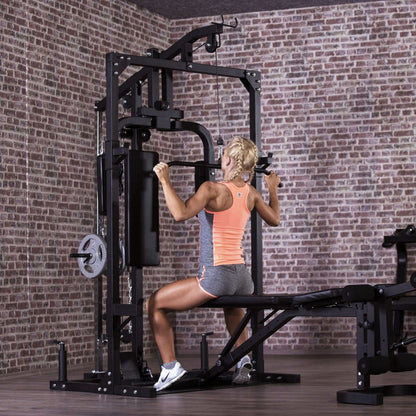 Gorilla Sports Krachtstation Met Losstaande Fitnessbank