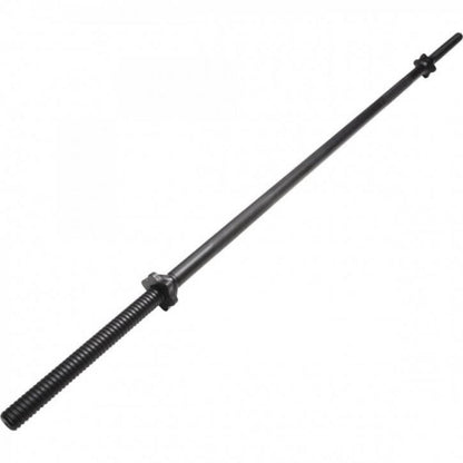 Gorilla Sports Lange Halterstang 170 cm Zwart Schroefsluiting - 30 mm