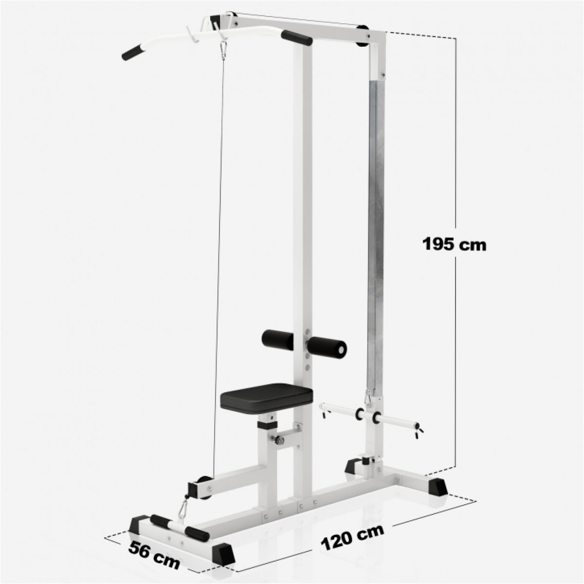 Gorilla Sports Lat Pulley Station