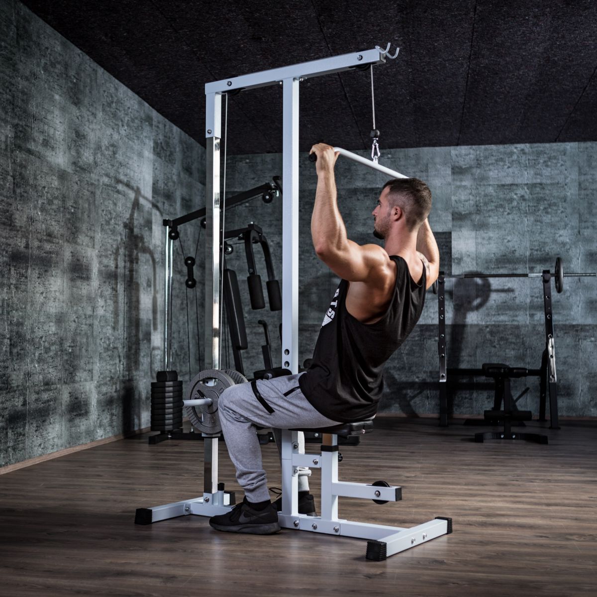 Gorilla Sports Lat Pulley Station